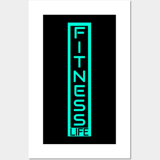 Fitness Life for all Fitness workout training days Posters and Art